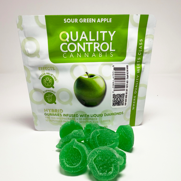 Quality Control | Sour Green Apple | Liquid Diamonds | 100mg