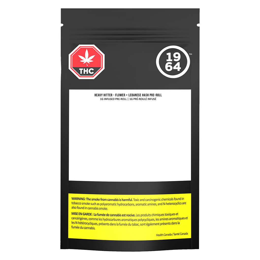 1964 - Heavy Hitter Flower & Lebanese Hash Pre-Roll