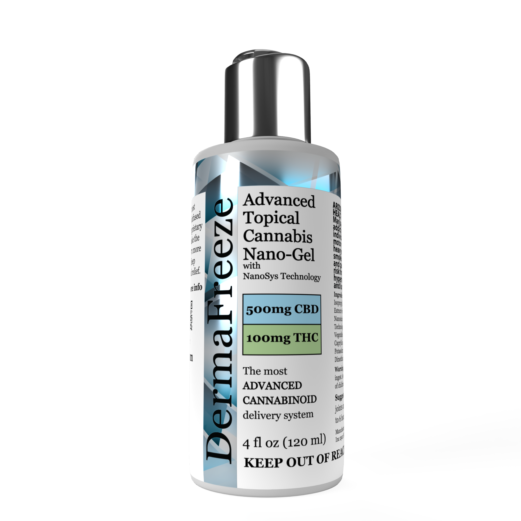 600mg Dermaheat Advanced Topical Cannabis