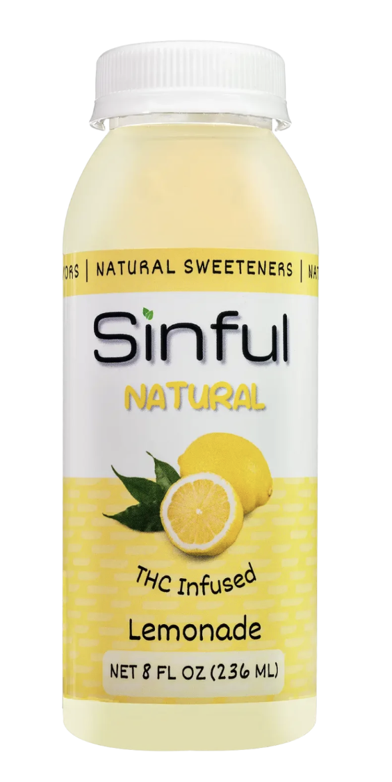 Sinful 8oz Natural Lemonade Beverage