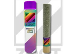 Pink Mermaid x Blueberry Rain Hand Rolled Donut
