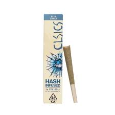 INFUSED PREROLL (HASH) - - SATIVA - BLUE CRACK