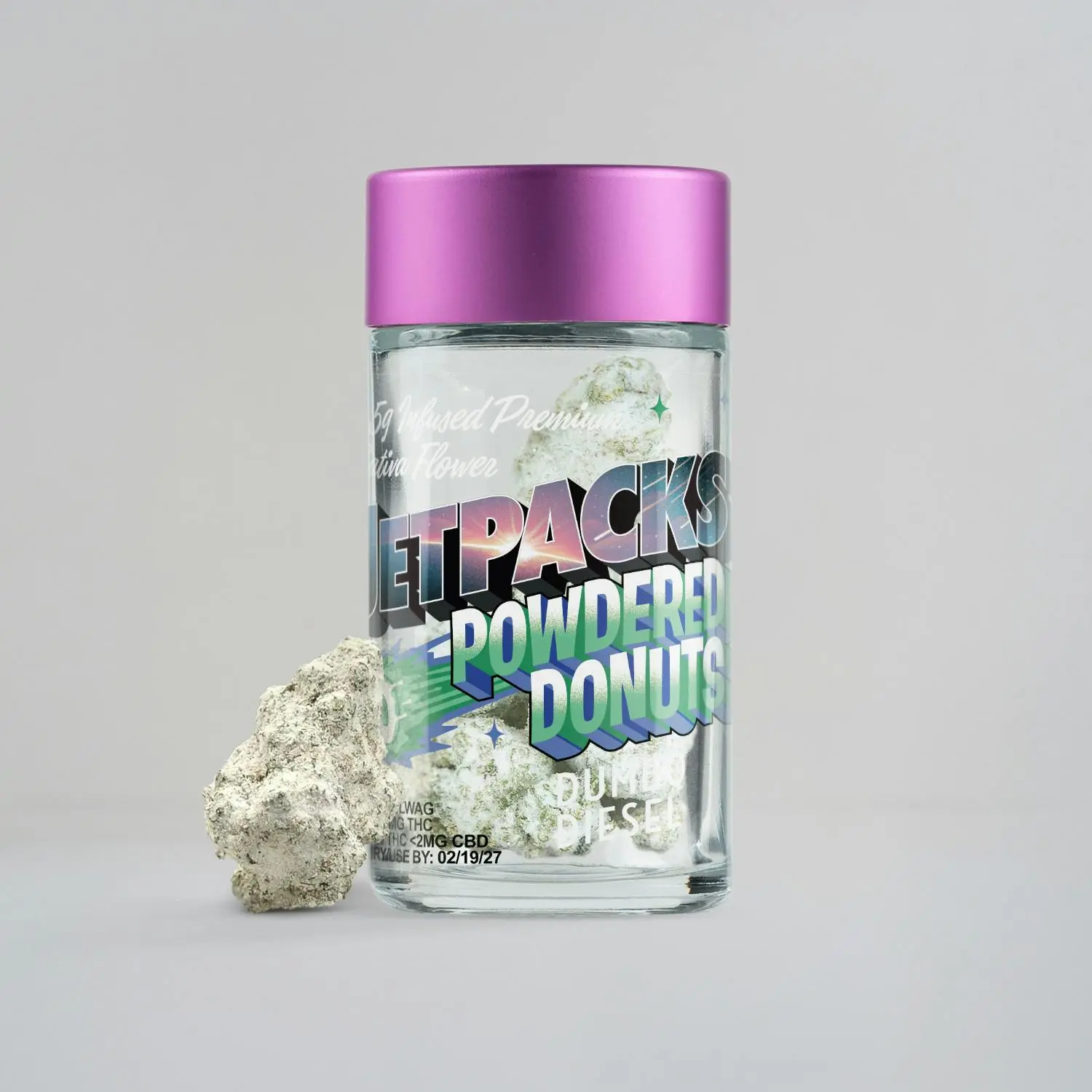 Long Island Skunk Powdered Donuts