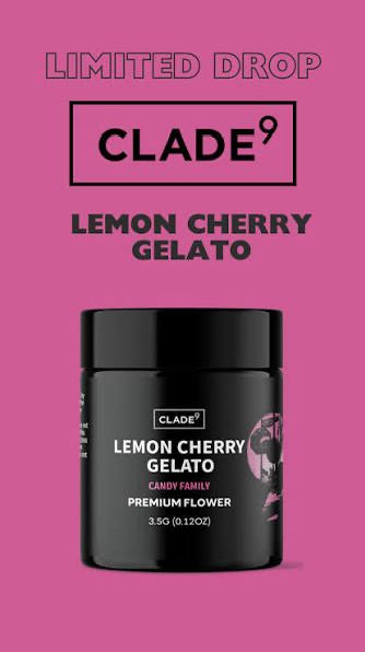 Clade 9 | Flower | Lemon Cherry Gelato | Hybrid -3.5G