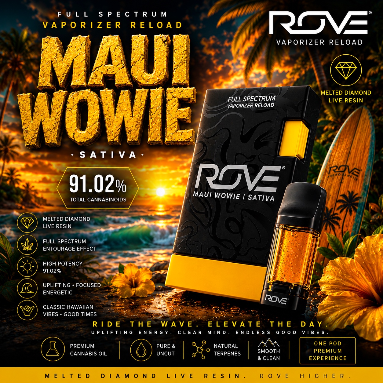 Maui Waui Melted Vaporizer Reload