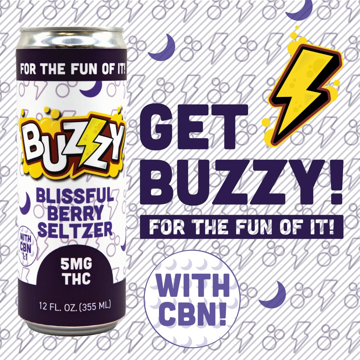 1:1 Blissful Berry | Infused Beverage | 5mg