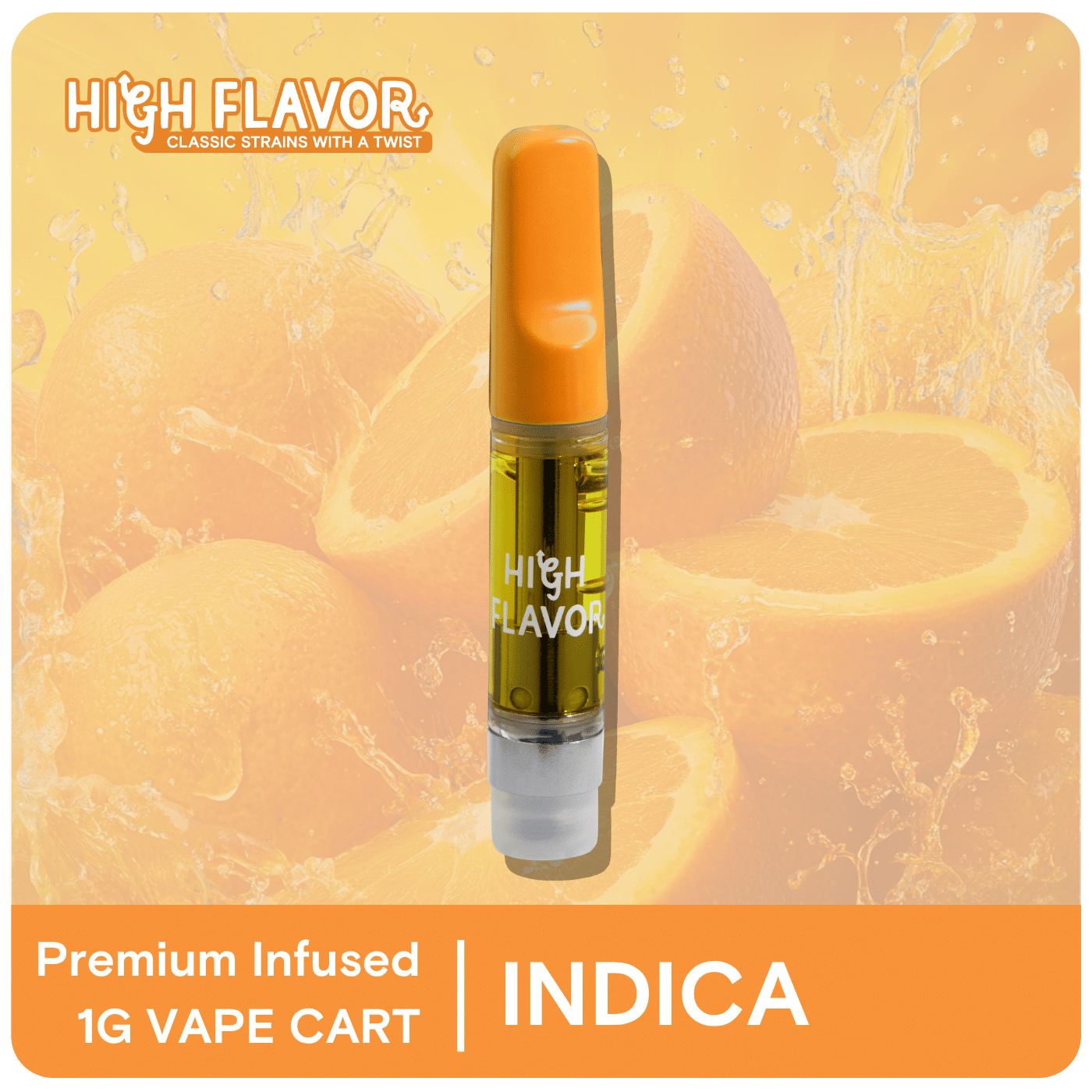 1g Mandarin Orange OG Distillate Cartridge | TAX INCLUDED
