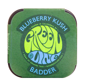 Greenline Blueberry Kush Badder