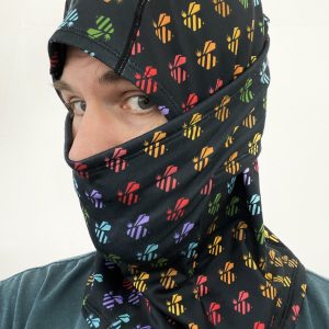 Apparel Rainbow Bee Balaclava