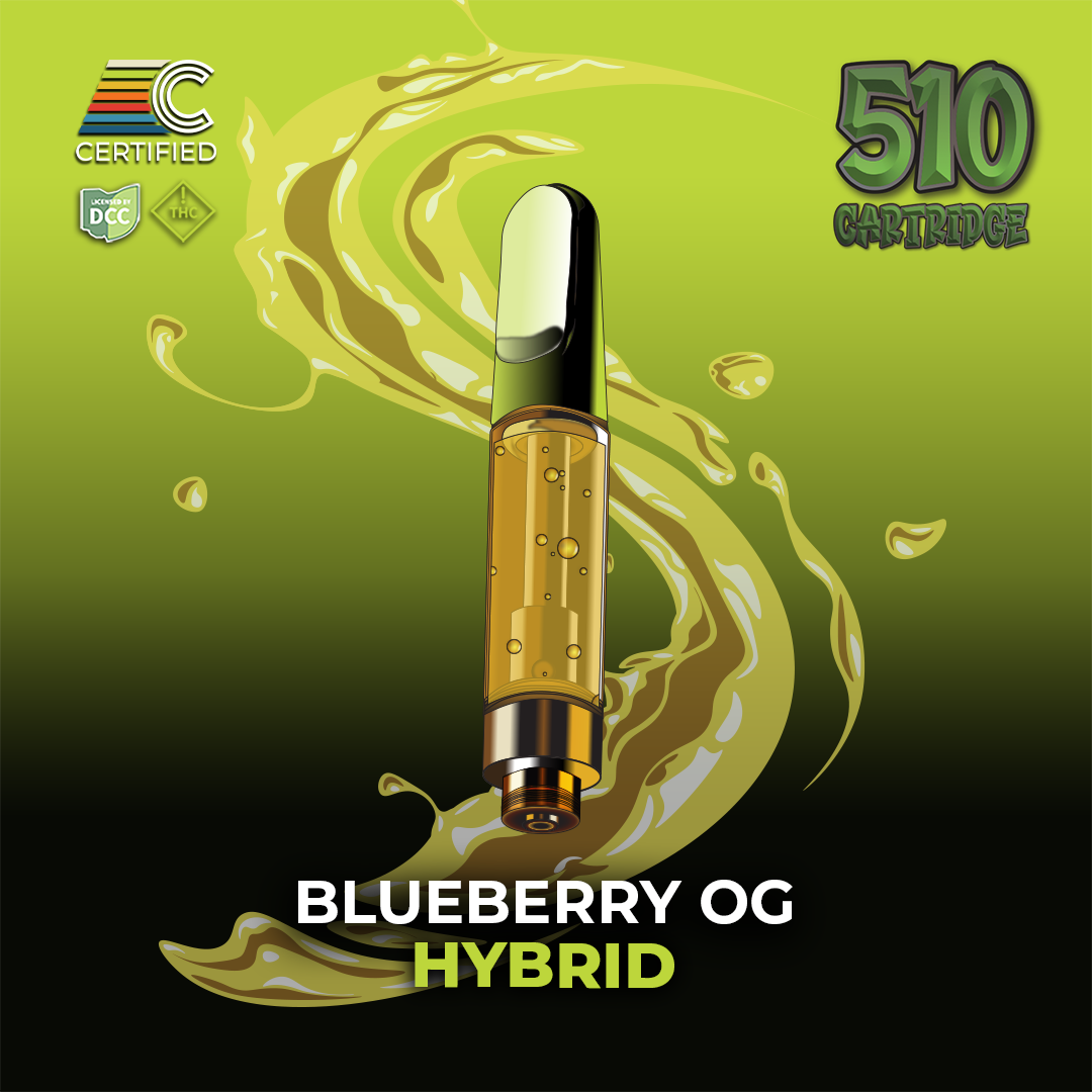 Certified Cultivators | Blueberry OG (Distillate) Cart 1g