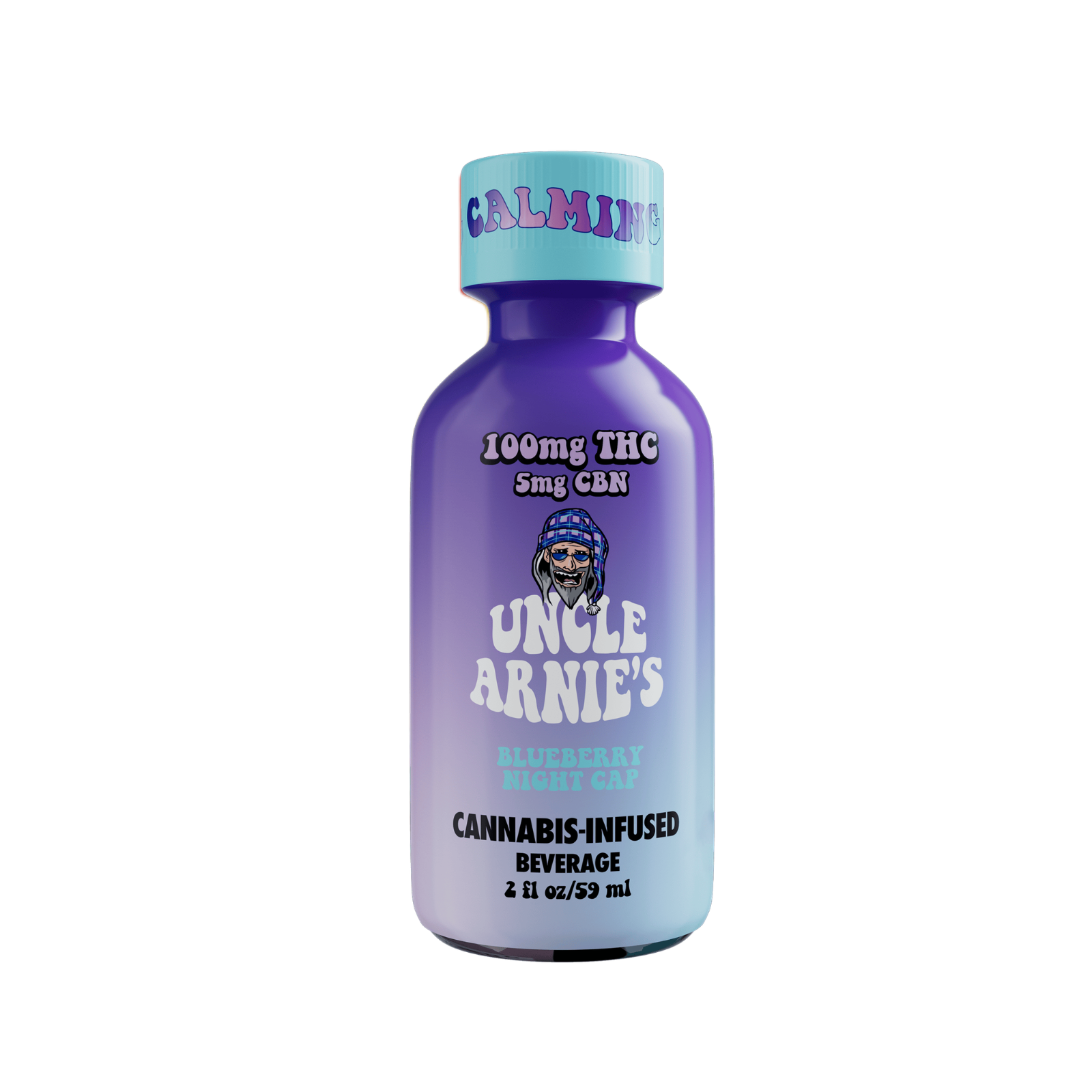 Uncle Arnie's Blueberry Nightcap 100mg 2oz