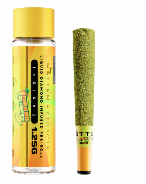 Mitten Extracts Infused Pre-Roll -  Mango Zlurpee