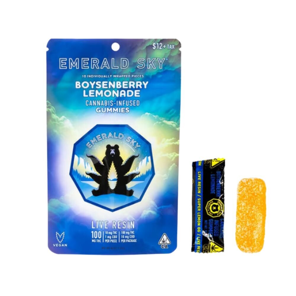 Boysenberry Lemonade LR Gummies Emerald Sky