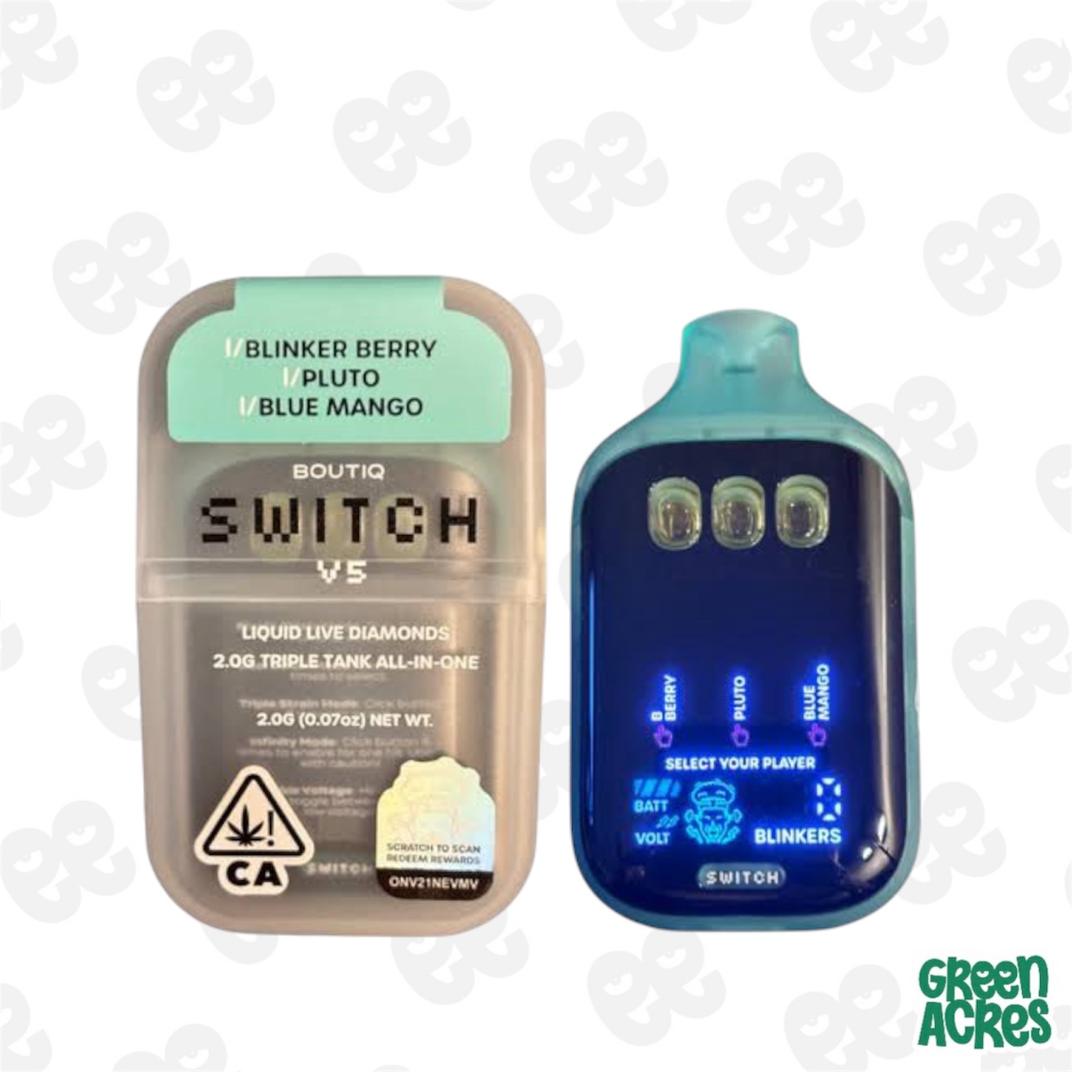 Boutiq: Blinker Berry X Pluto X Blue Mango 2G Switch Disposable