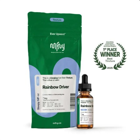 Rainbow Driver | Live Resin Tincture | 15ml