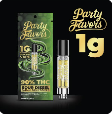 PARTY FAVORS VAPE CART | SUPER SOUR DIESEL