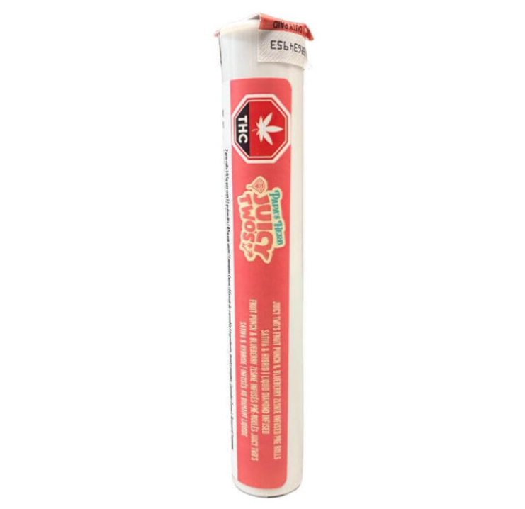 Fruit Punch & Blueberry Zlshie 2x0.5g Liquid Diamond Infused Pre-Rolls
