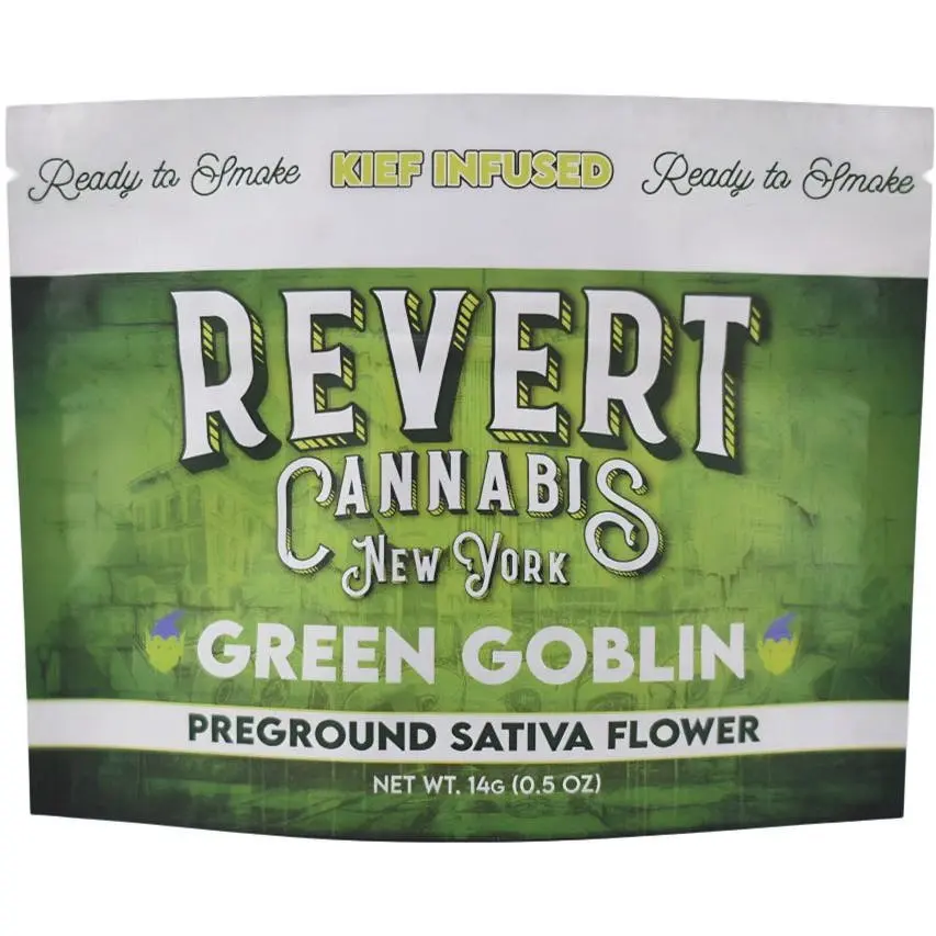 Revert | Green Goblin (Sativa) Kief Infused Pre-Ground
