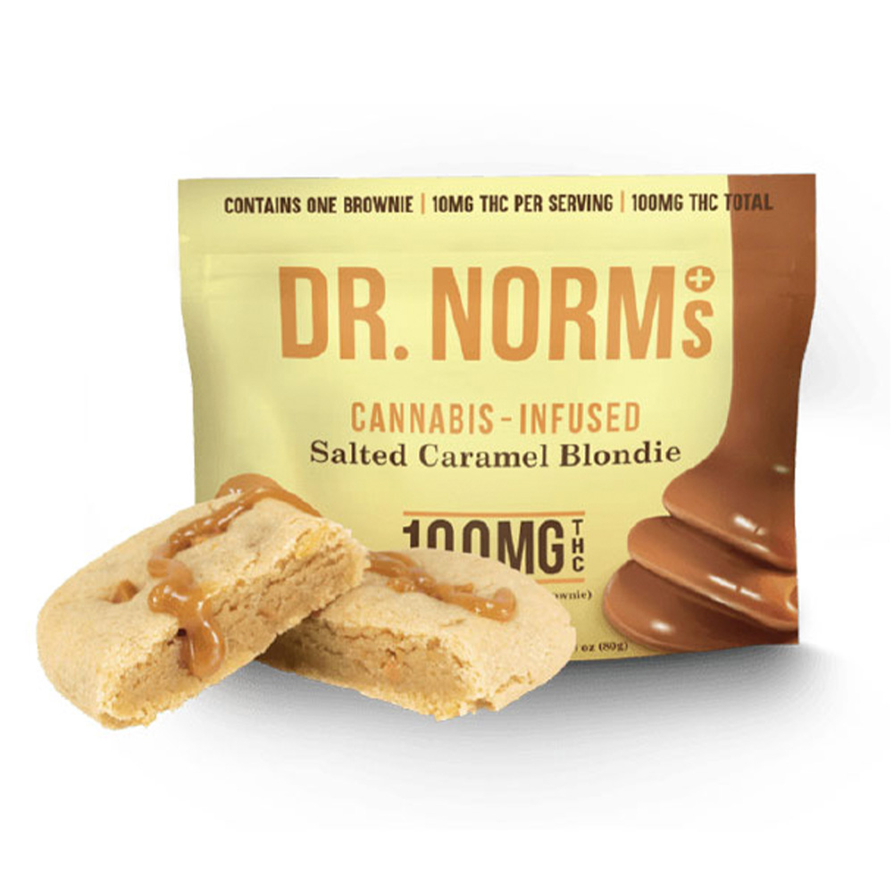 DR. NORM'S: Salted Caramel Blondie - 1ea