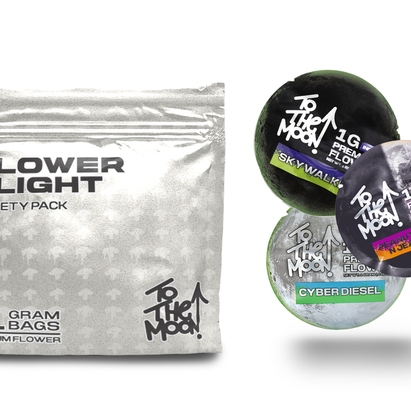Flower Flight 3 x 1g Variety Pack | Cyber Diesel x Peanut Butter N Jealousy x Skywalker