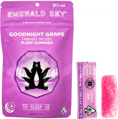 Goodnight Grape Sleep [I] - 100MG Gummies 10PK