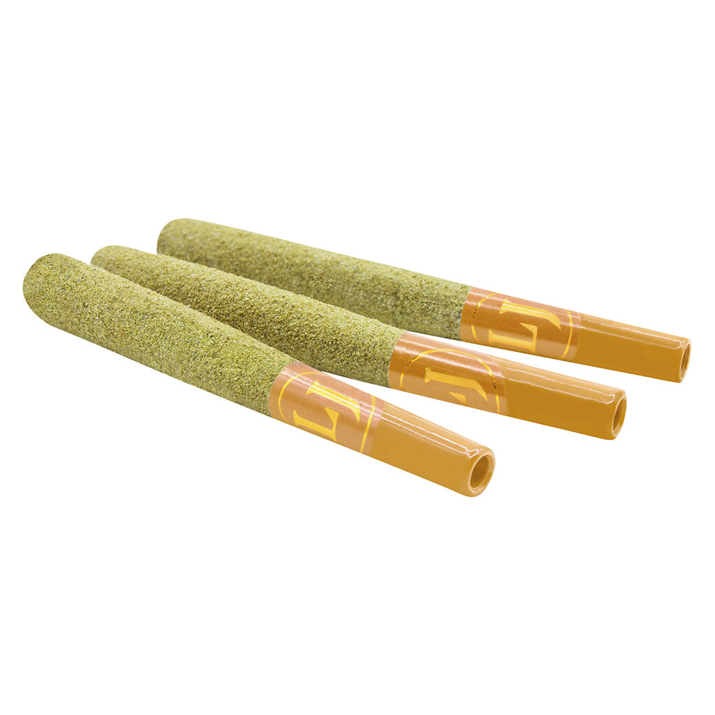 Lord Jones - Durban Kush x Citrus Sap Live Resin Fusions Infused Pre-Rolls - 3x0.5g