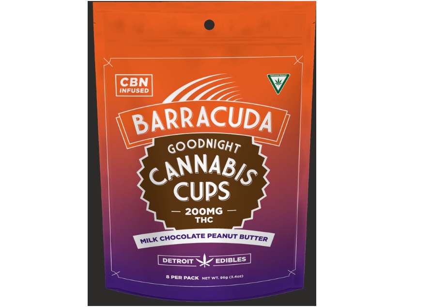 Barracuda Cups - 200mg - 4:1 THC/CBN - Peanut Butter Milk Chocolate