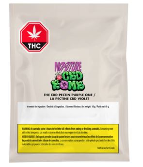 Pectin Purple CBD Bomb - 100MG CBD X 1