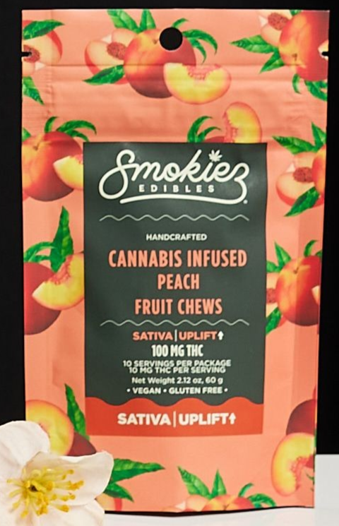 Smokiez Sweet Peach Gummies