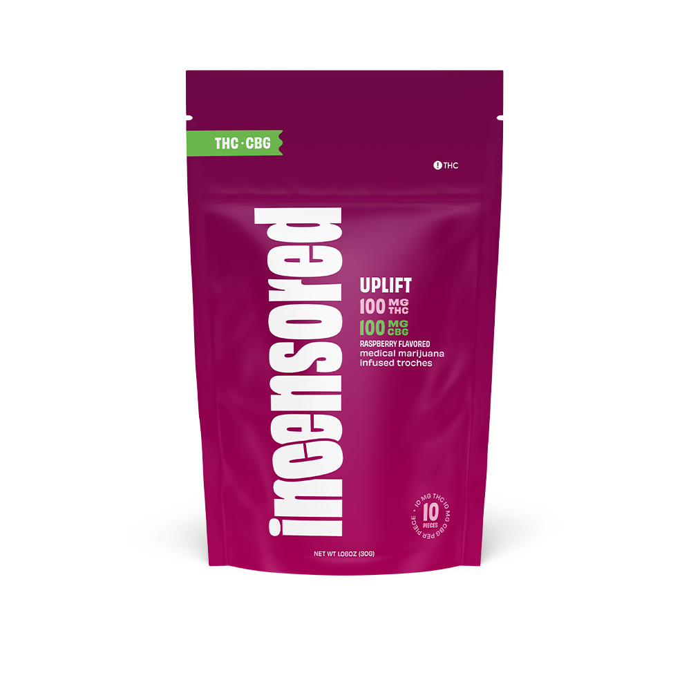 Raspberry Cbg Troches 10mg, 10pk