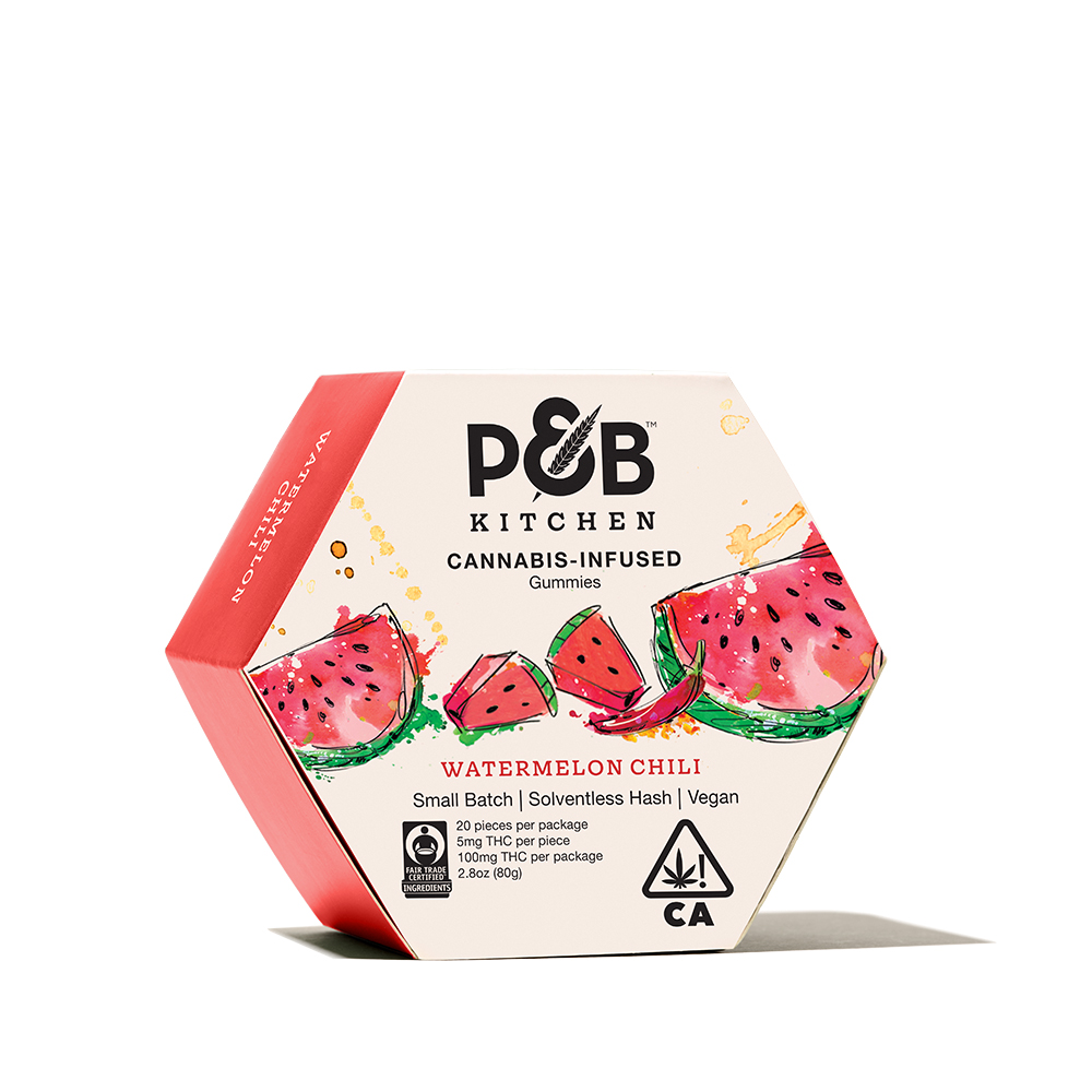 Watermelon Chili Gummies Solventless Hash