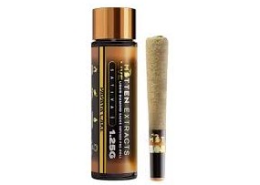 Mitten Extracts Live Sauce Infused Pre-Roll - Papaya Cake