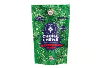 Choice Chews - Watermelon Kush Gummies (Sativa) - 100mg