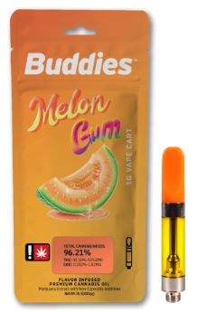 Melon Gum Distillate Cartridge | 1g
