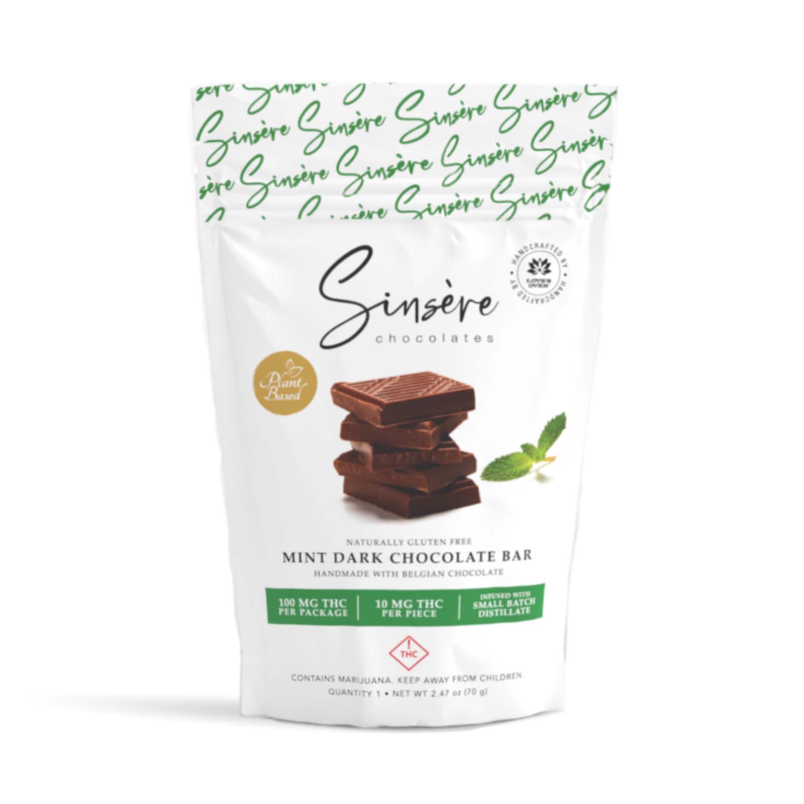 Mint Dark Chocolate Bar