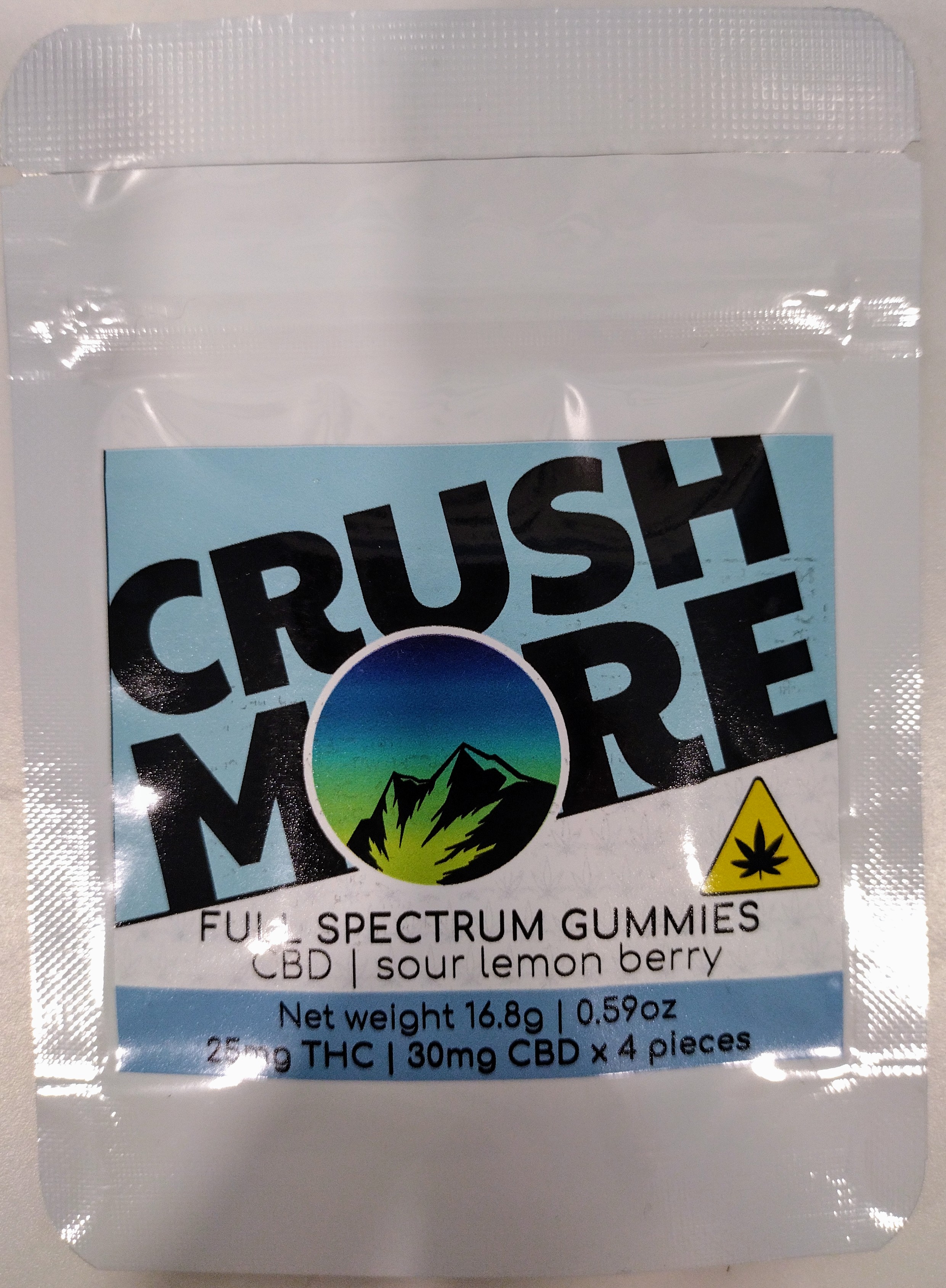 Sour Lemon Berry Gummies 1:1 THC/CBD - 4 Pack - 100mg