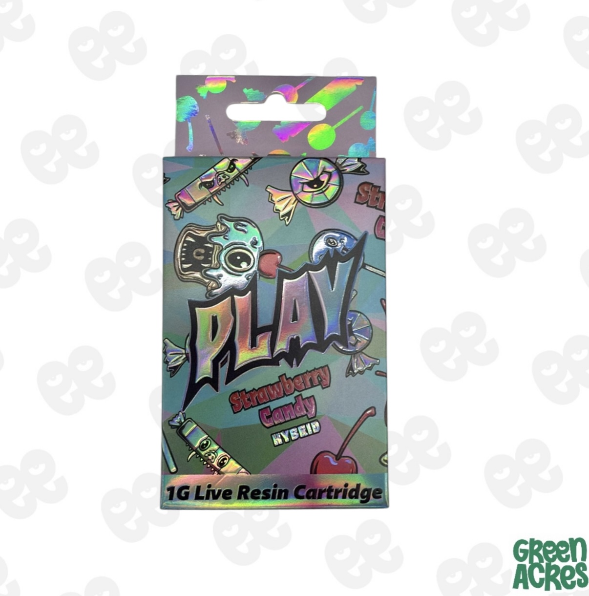 PLAY: Strawberry Candy 1G Infused Live Resin Cart