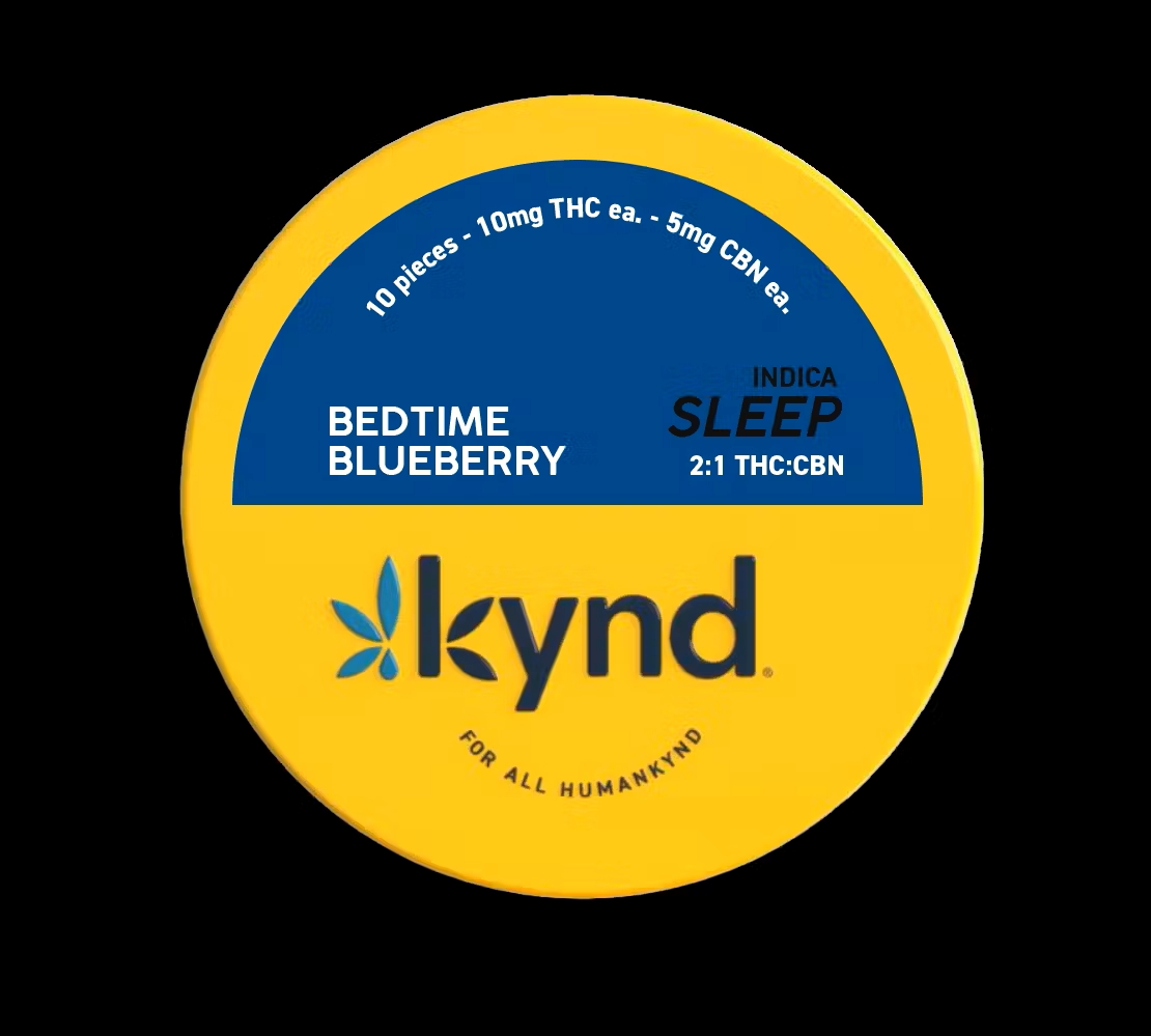 Bedtime Blueberry | 2:1 THC:CBN | Gummies