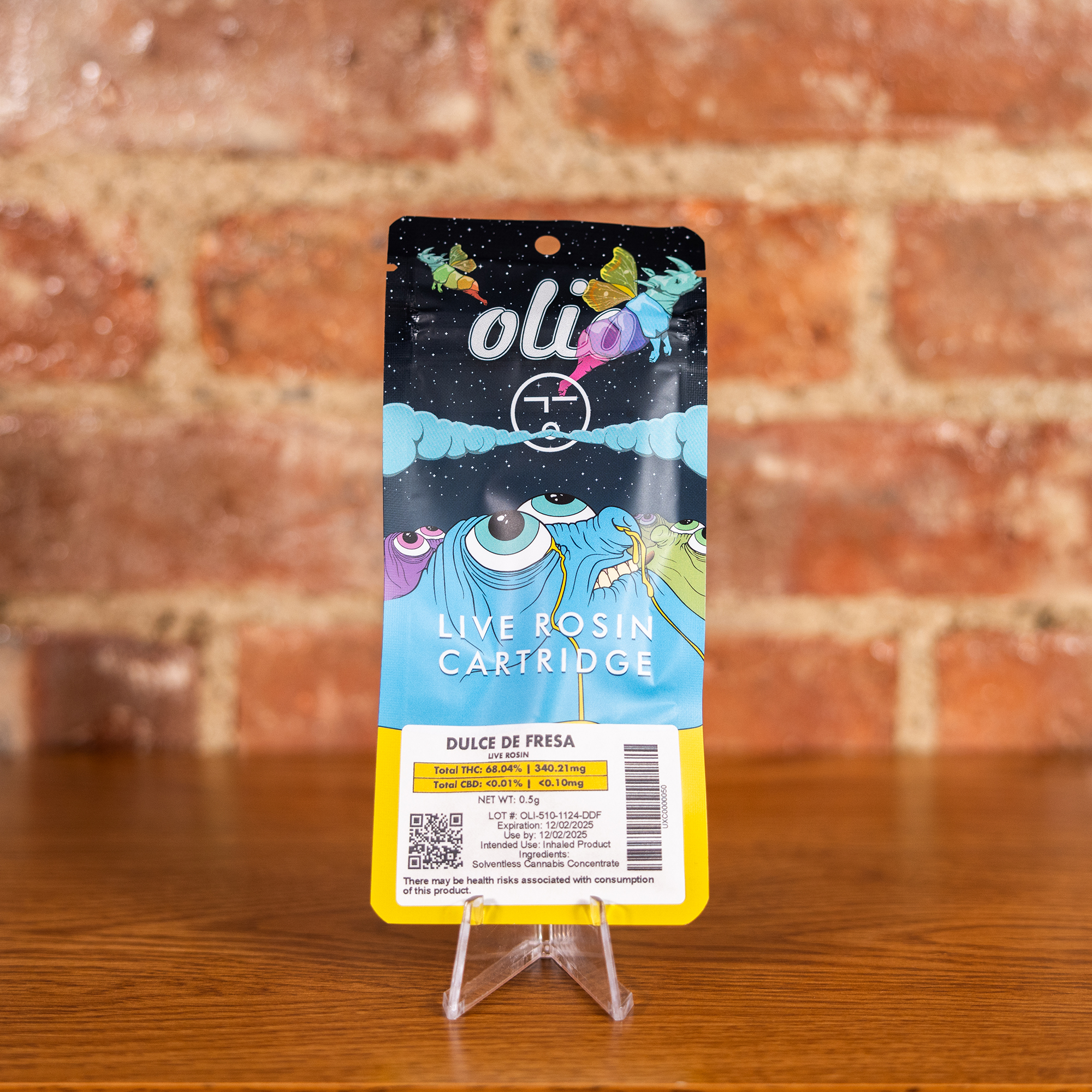 LIVE ROSIN CARTRIDGE - DULCE DE FRESCA