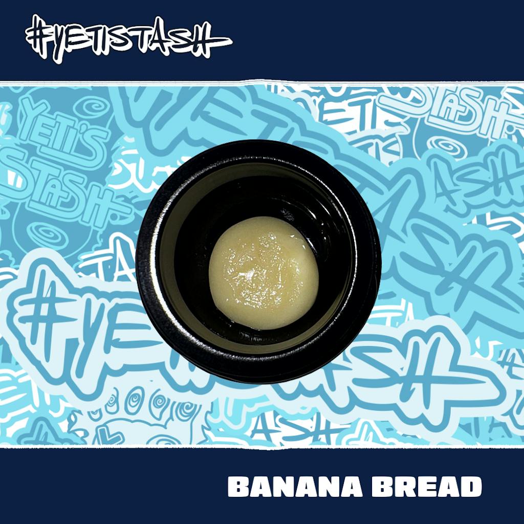Yeti Stash | Banana Bread | Live Rosin | 1g