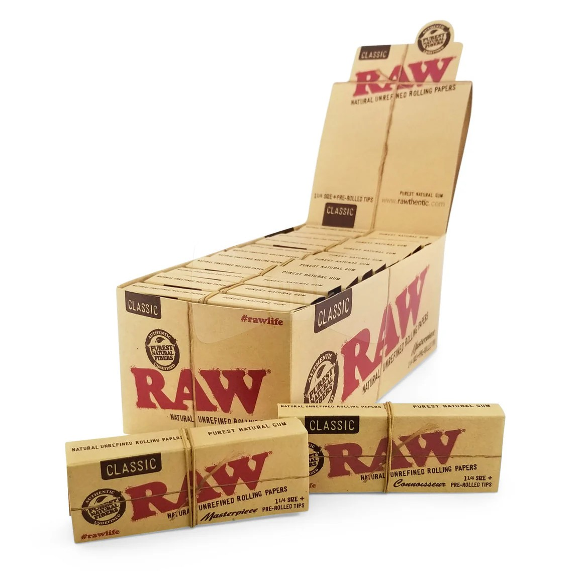 Raw - Classic 1 1/4" Rolling Papers