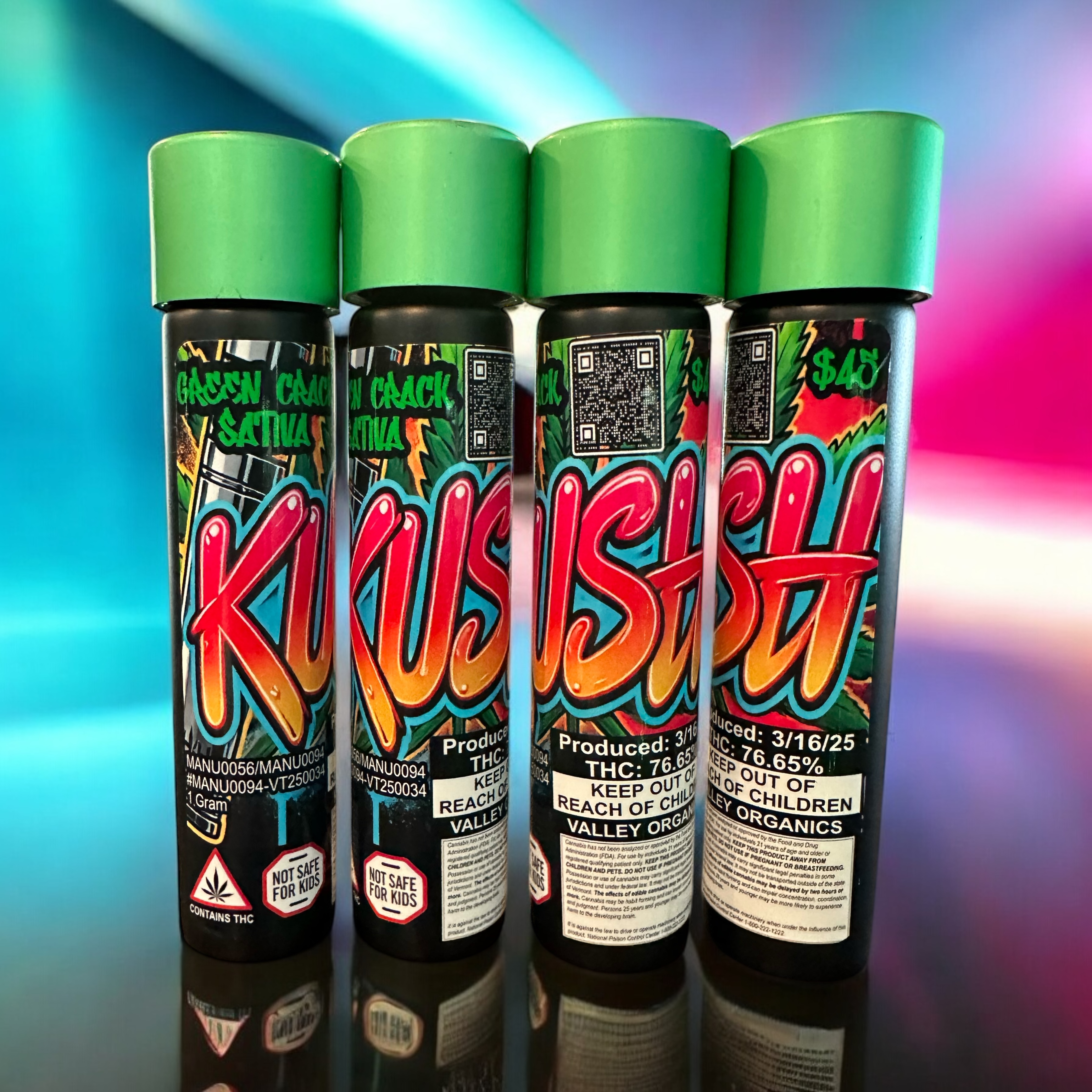 Kush Products | Green Crack Kush Kart  | 1g