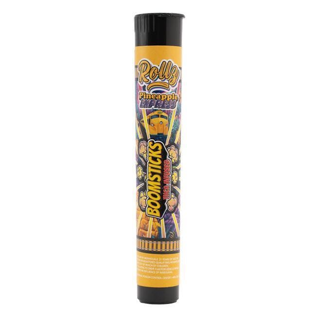 ROLLZ BOOMSTICK | Infused Preroll | THCA | Pineapple Express | 1g