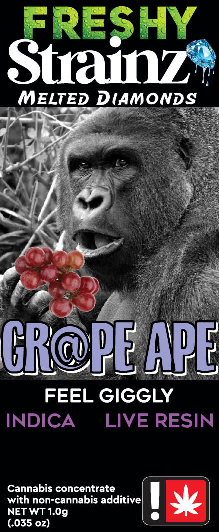 Freshy Strainz: Gr@pe Ape