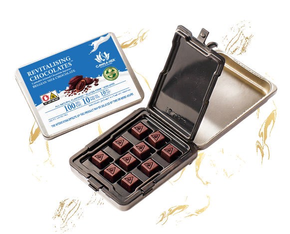 Age-Less Beuty Belgian Dark Cannabar - 20pk/100mg(.5mg each)