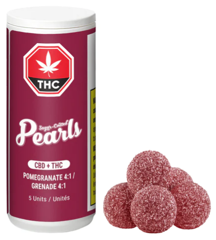 Pomegranate 4:1 CBD:THC Gummies