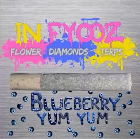 In"Fyooz | Blueberry Yum Yum Infused Pre-Roll product photo