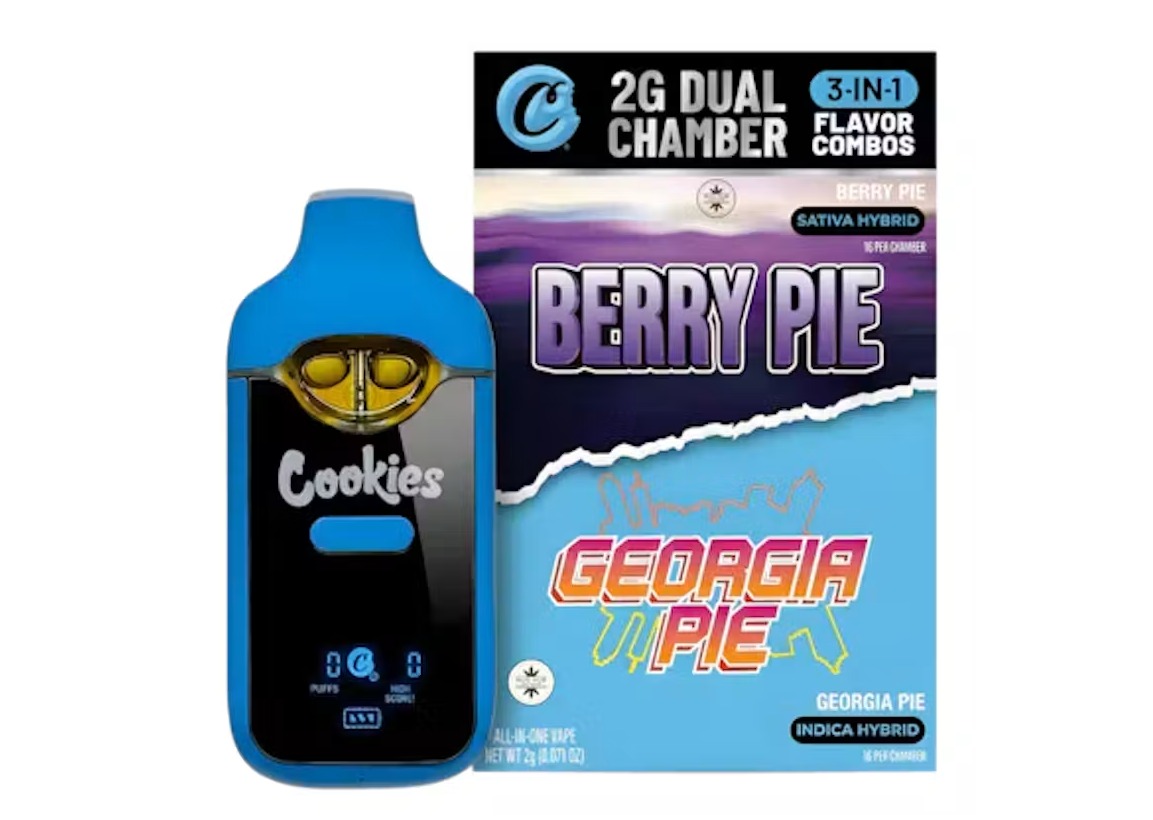 Cookies Berry Pie & Georgia Pie Dual Chamber Vape
