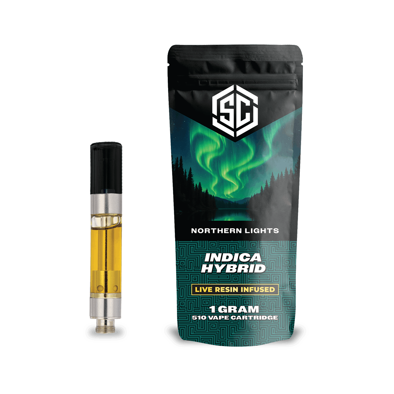 Cartridge | Live Resin Infused | Northern Lights | 1g | Society C