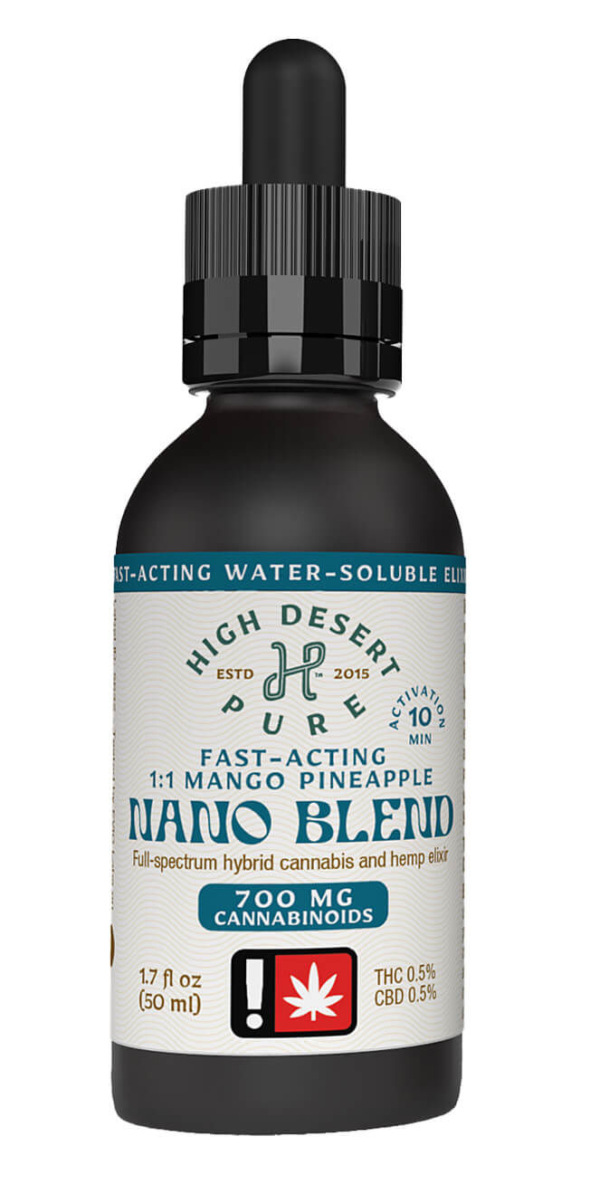 Nano Blend Mango Pineapple Fast Acting Elixir